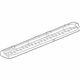 GM 15214817 Running Board, Driver Side GM 15214817 Running Board, Driver Side