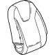 GM 42770581 Cover, Front Seat Back And Back Of Back