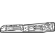 GM 86790381 Bracket, Front And Rear Bumper/Fascia Face GM 86790381 Bracket, Front And Rear Bumper/Fascia Face