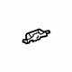 GM 11562467 Upper Quarter Trim Retainer