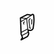 GM 25764204 Tie Down Hook GM 25764204 Tie Down Hook