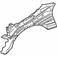 GM 23470022 Upper Rail, Front Passenger Side
