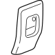 GM 23116530 Rear Panel, Black GM 23116530 Rear Panel, Black