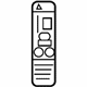 GM 22722565 Caution Label, White GM 22722565 Caution Label, White