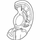 GM 22921537 Splash Shield, Front Driver Side GM 22921537 Splash Shield, Front Driver Side