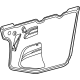 GM 84277686 Water Deflector, Front Driver Side GM 84277686 Water Deflector, Front Driver Side