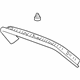 GM 20892981 Upper Trim Panel, Rear GM 20892981 Upper Trim Panel, Rear