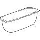 GM 86572102 Compartment Assembly-Rear Compartment Floor Stowage Trim GM 86572102 Compartment Assembly-Rear Compartment Floor Stowage Trim