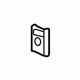 GM 84022962 Tensioner Cover, Jet Black, Front GM 84022962 Tensioner Cover, Jet Black, Front