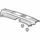 GM 22823156 Sill Trim, Jet Black, Rear GM 22823156 Sill Trim, Jet Black, Rear