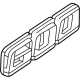 GM 84740919 Nameplate GM 84740919 Nameplate