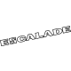 GM 23440294 Nameplate, Galvano Silver, Rear GM 23440294 Nameplate, Galvano Silver, Rear