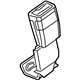 GM 19330999 Buckle, Black, Rear Passenger Side