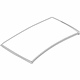 GM 93183619 Roof Panel