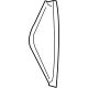 GM 84437275 Side Cover, Jet Black, Outer Driver Side GM 84437275 Side Cover, Jet Black, Outer Driver Side