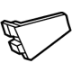 GM 84891084 Access Cover, Driver Side GM 84891084 Access Cover, Driver Side