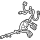 GM 85643455 Harness Assembly-Rear Side Door Door Lock Door Wiring