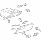 GM 22701626 Glove Box Assembly, Gray GM 22701626 Glove Box Assembly, Gray
