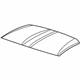 GM 19257889 Front Roof Panel GM 19257889 Front Roof Panel