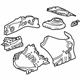 GM 42437922 Apron Assembly, Front Inner Driver Side GM 42437922 Apron Assembly, Front Inner Driver Side