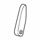 GM 84077691 Armrest, Gray, Passenger Side GM 84077691 Armrest, Gray, Passenger Side