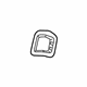 GM 84212258 Handle Bezel, Gray, Rear GM 84212258 Handle Bezel, Gray, Rear