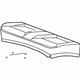 GM 15890686 Cushion Cover, Gray, Rear