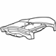 GM 23149386 Seat Cushion Pad, Front GM 23149386 Seat Cushion Pad, Front