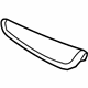 GM 23409457 Applique, Ash Gray, Passenger Side GM 23409457 Applique, Ash Gray, Passenger Side
