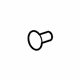 GM 11561856 Lower Insulator Retainer, Passenger Side, Plastic GM 11561856 Lower Insulator Retainer, Passenger Side, Plastic
