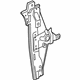 GM 26209809 Window Regulator, Rear Driver Side