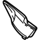 GM 85611412 Side Cover, Driver Side GM 85611412 Side Cover, Driver Side