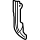 GM 23380293 Lower Extension, Driver Side GM 23380293 Lower Extension, Driver Side