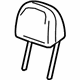 GM 23155385 Headrest, Black