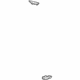 GM 42456619 Defroster Grille, Gray, Passenger Side GM 42456619 Defroster Grille, Gray, Passenger Side