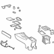 GM 22759162 Console Assembly, Titanium, Front GM 22759162 Console Assembly, Titanium, Front