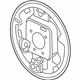 GM 94553900 Backing Plate GM 94553900 Backing Plate