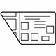 GM 15179921 Info Label GM 15179921 Info Label