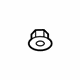 GM 11519559 Sunshade Nut GM 11519559 Sunshade Nut
