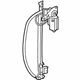 GM 19301979 Window Regulator, Rear Driver Side