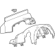 GM 86580623 Cover, Steering Column Attaching GM 86580623 Cover, Steering Column Attaching