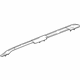 GM 84877435 Side Rail, Black, Driver Side GM 84877435 Side Rail, Black, Driver Side