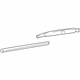 GM 19432590 Wiper Blade, Rear GM 19432590 Wiper Blade, Rear
