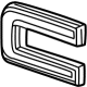 GM 84237676 Emblem, Fuse Red GM 84237676 Emblem, Fuse Red