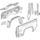 GM 85554908 Side Panel, Driver Side GM 85554908 Side Panel, Driver Side