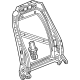 GM 13554956 Frame, Front Seat Back GM 13554956 Frame, Front Seat Back