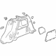 GM 42643812 Lower Quarter Trim, Black, Rear Driver Side
