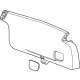 GM 42820433 Cup, Rear Compartment Lift Window, Jet Black