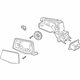 GM 84823215 Mirror Assembly, Rear Driver Side GM 84823215 Mirror Assembly, Rear Driver Side