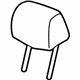 GM 22894495 Headrest, Outer, Black, Rear